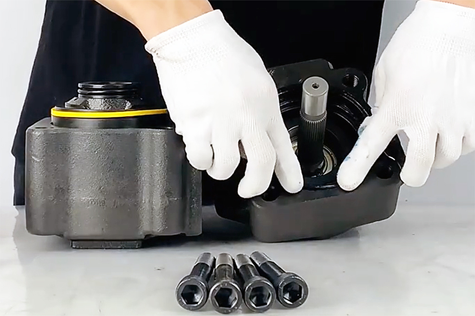 DVQ vane pump assembly