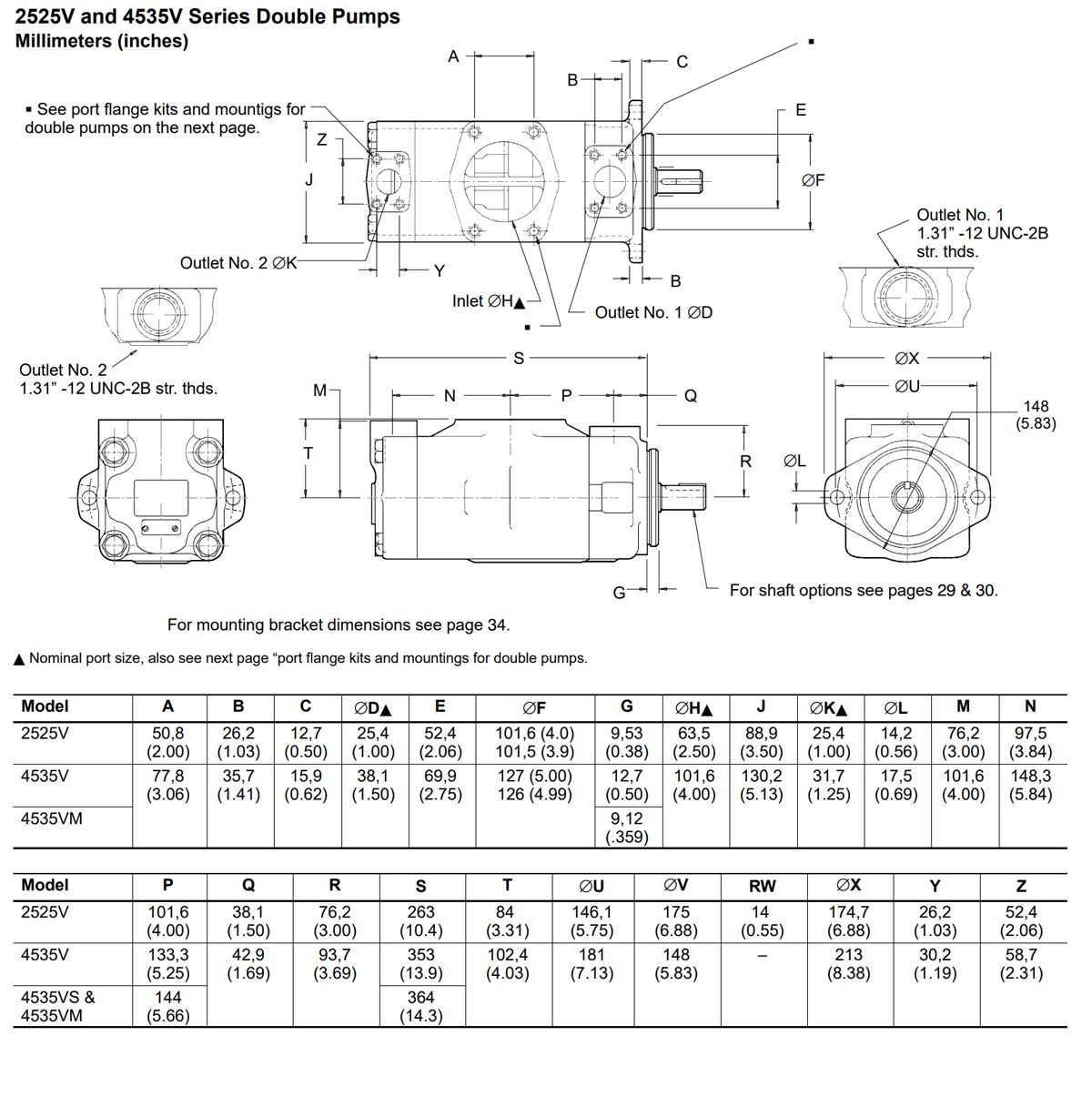 Vickers series 4535V double vane pump (10)