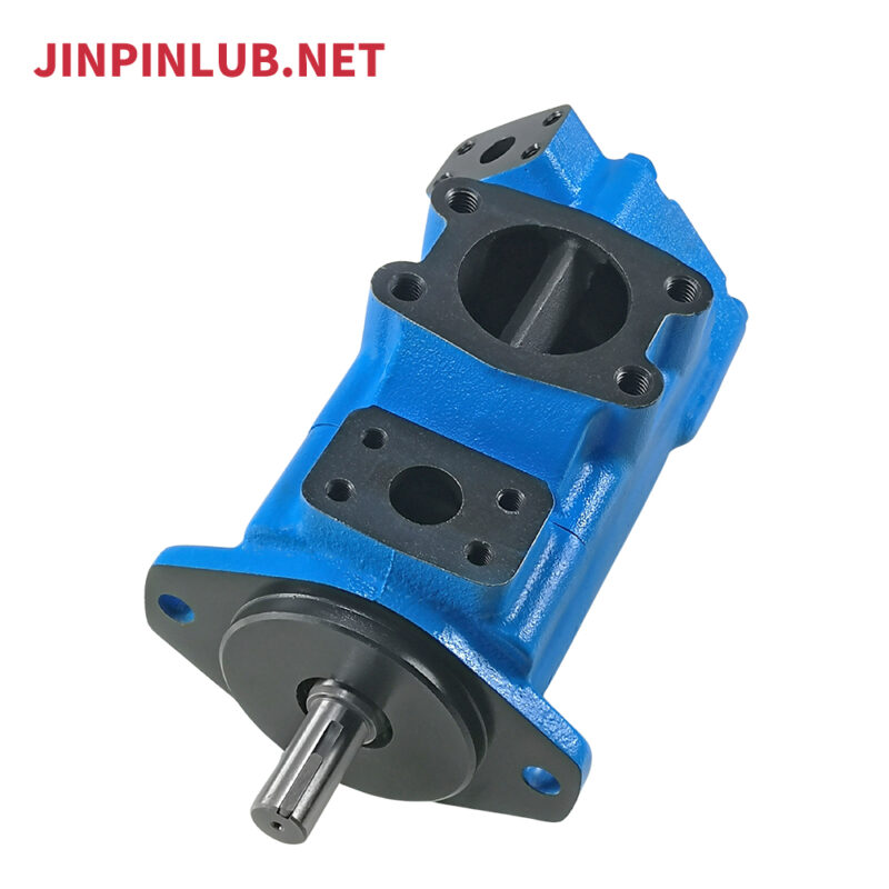 Equivalent to Vickers 2520V Double Vane Pump 172 bar supports high low voltage combined circuit output, movement is replaceable